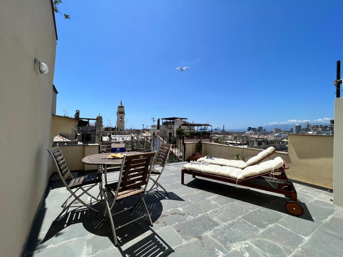 La Terrazza Del Porto Antico By Holiday World Apartment Genova Exterior foto